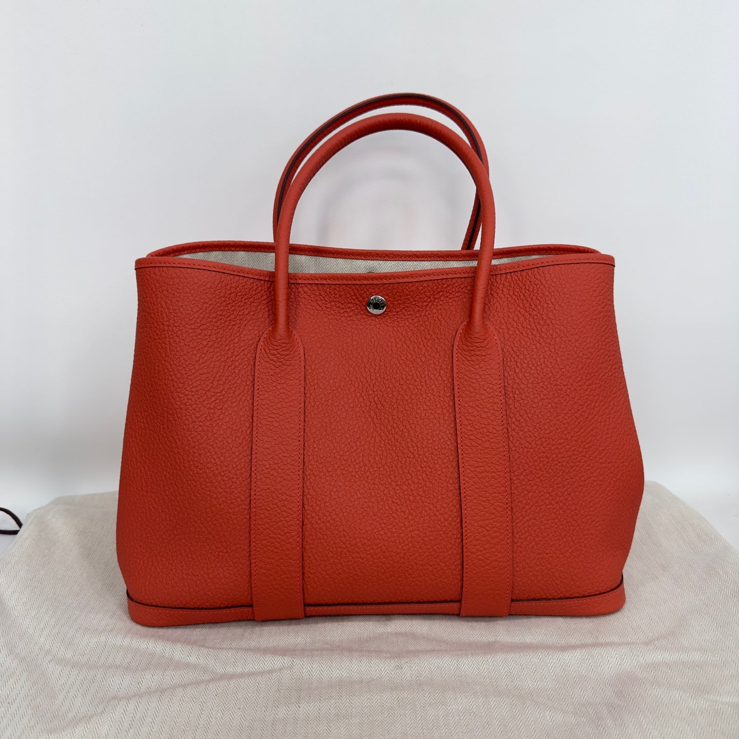 Hermes - Garden Party - Leather - Orange - (medium)