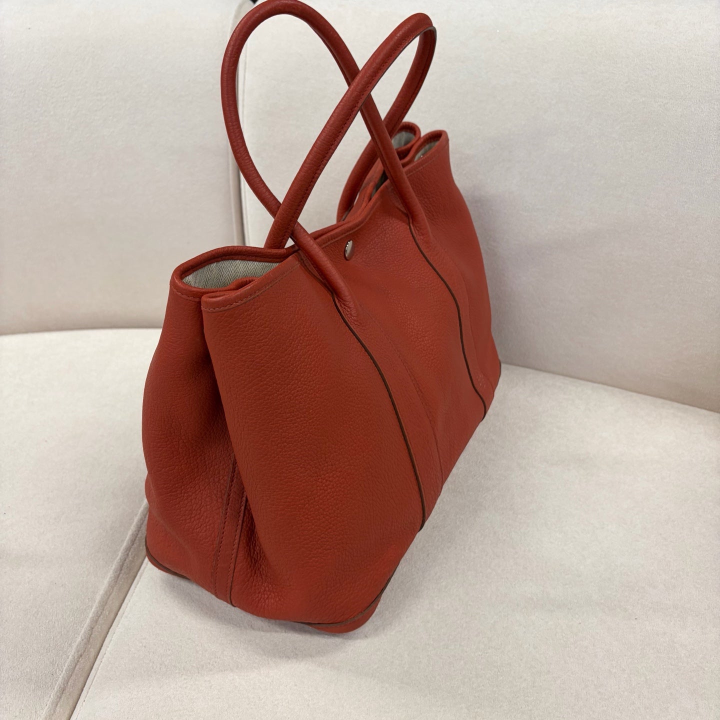 Hermes - Garden Party - Leather - Orange - (medium)