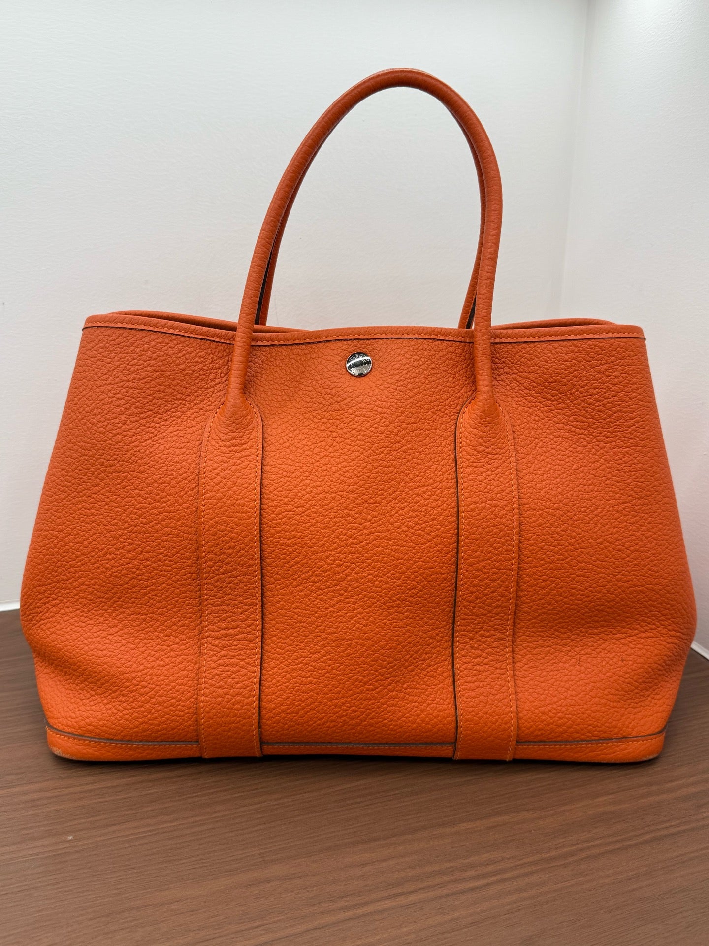 Hermes - Garden Party - Leather - Orange - (medium)