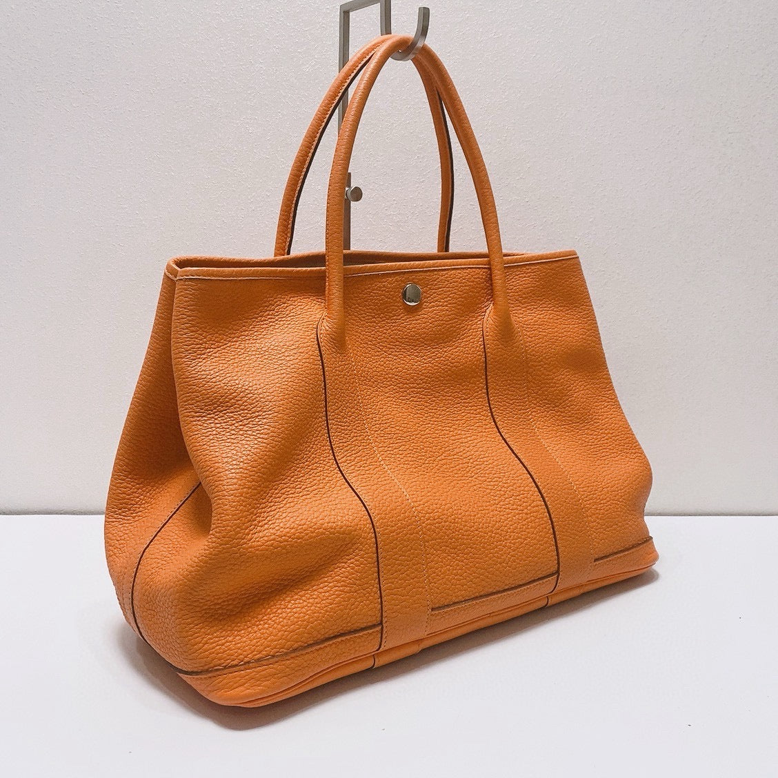 Hermès - Garden Party - Negonda leather - Orange - (large)