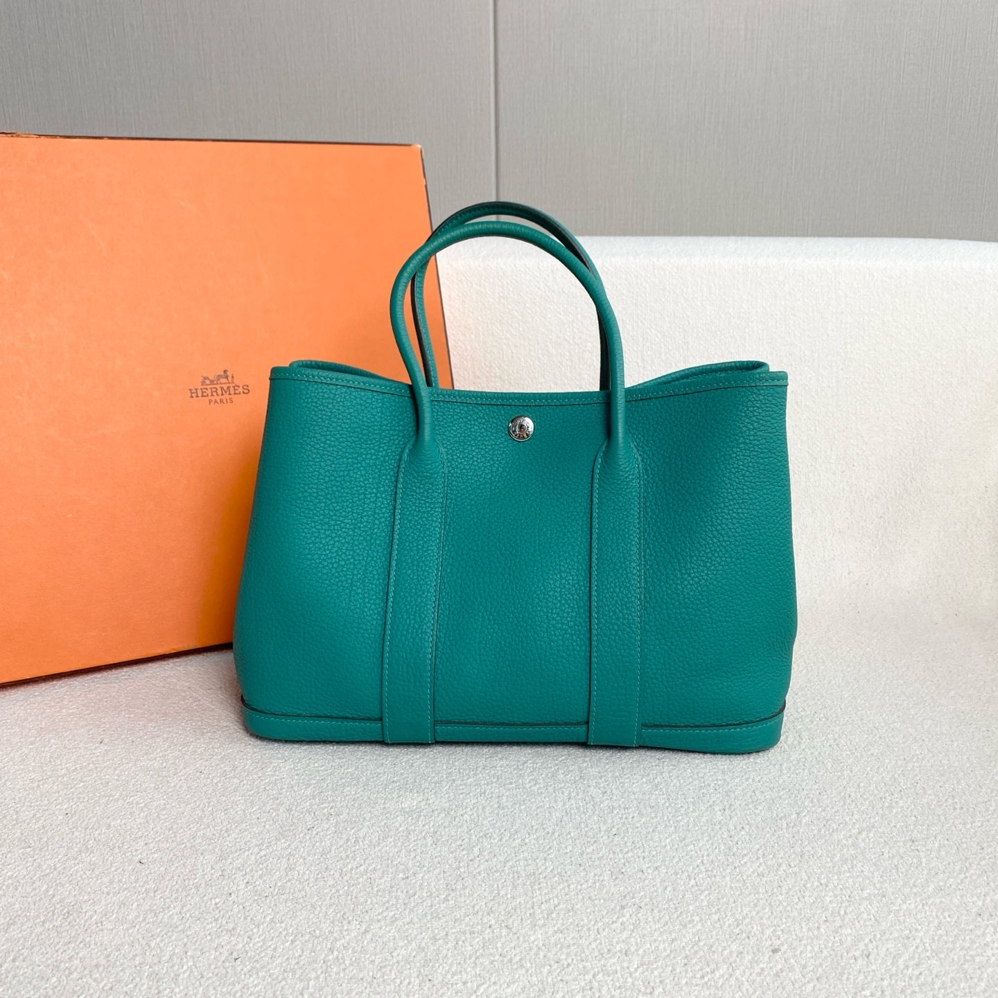 Hermès - Garden Party - Togo leather - Verona Green - (medium)