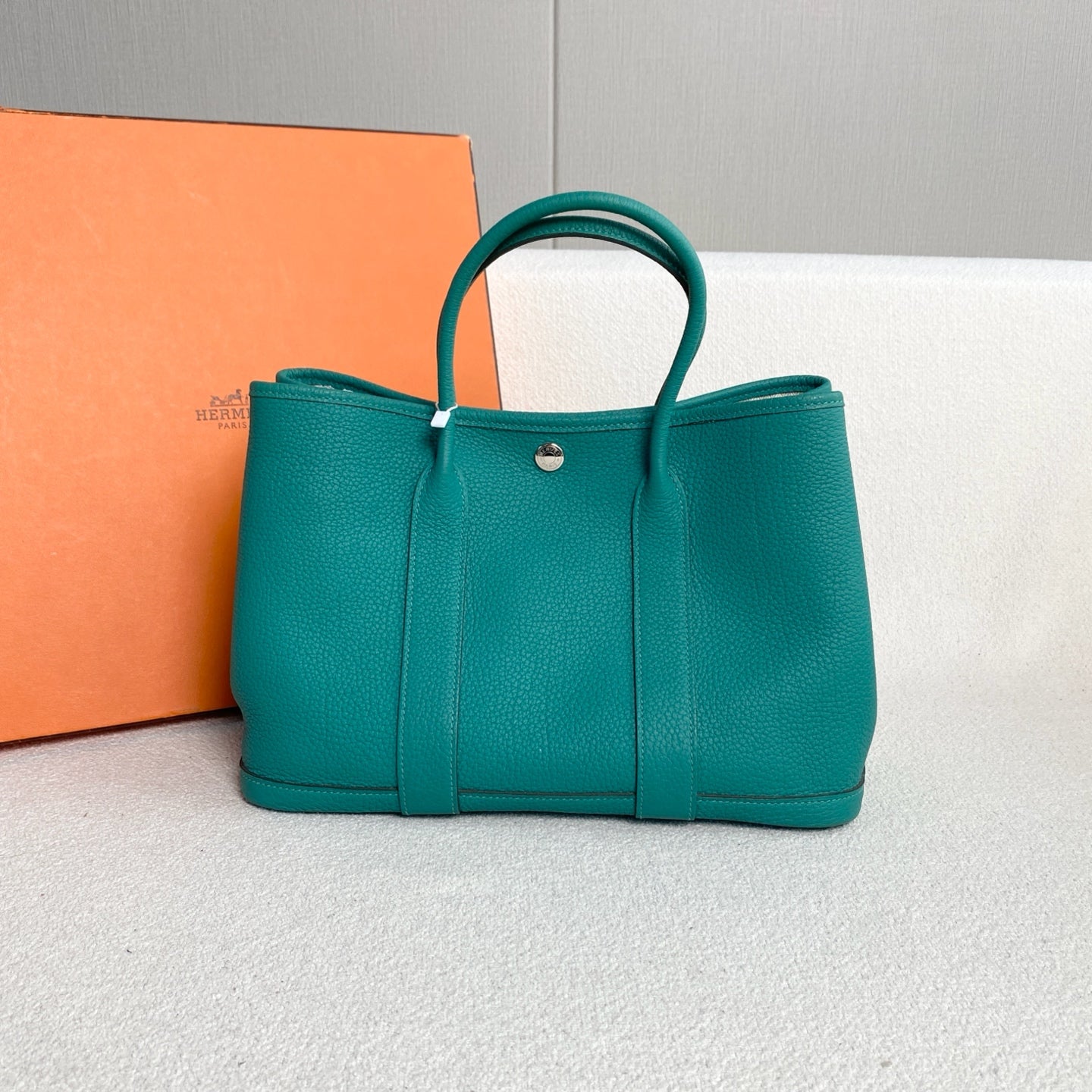 Hermès - Garden Party - Togo leather - Verona Green - (medium)