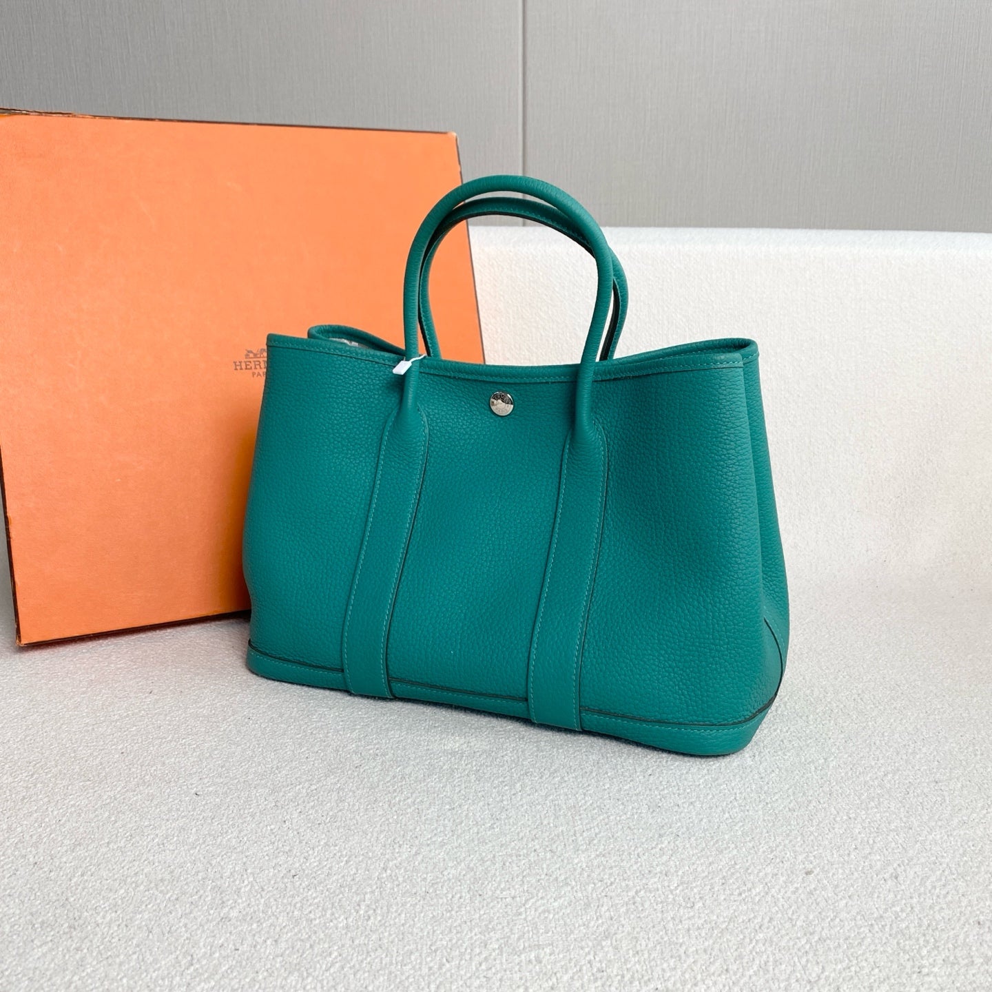 Hermès - Garden Party - Togo leather - Verona Green - (medium)