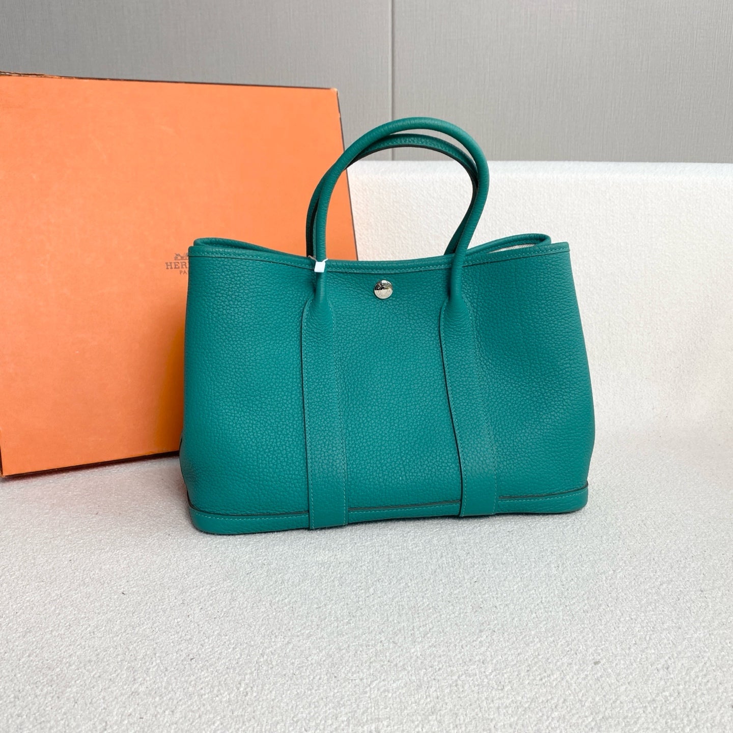 Hermès - Garden Party - Togo leather - Verona Green - (medium)