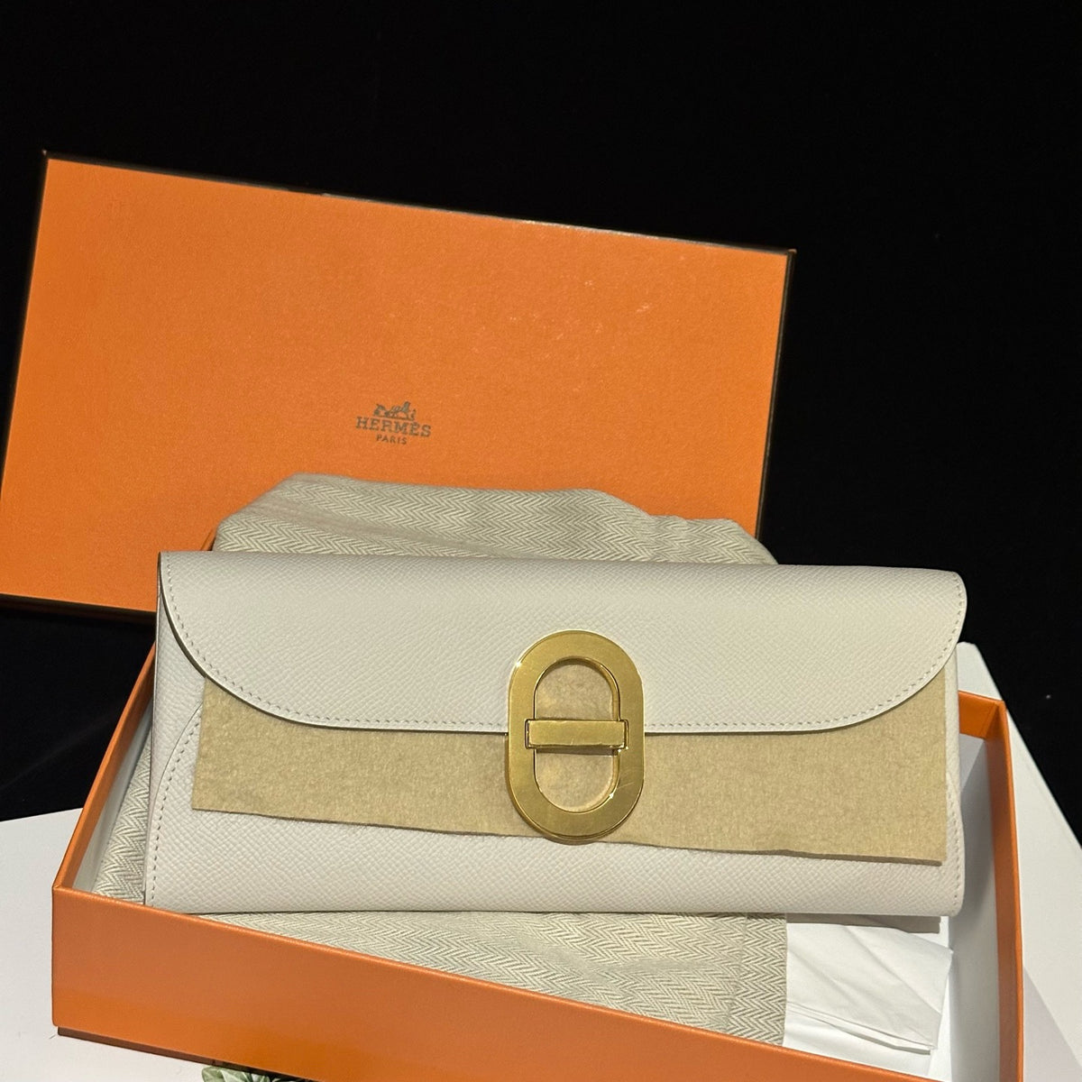 Hermes - Gourmette To Go - Leather - Grey