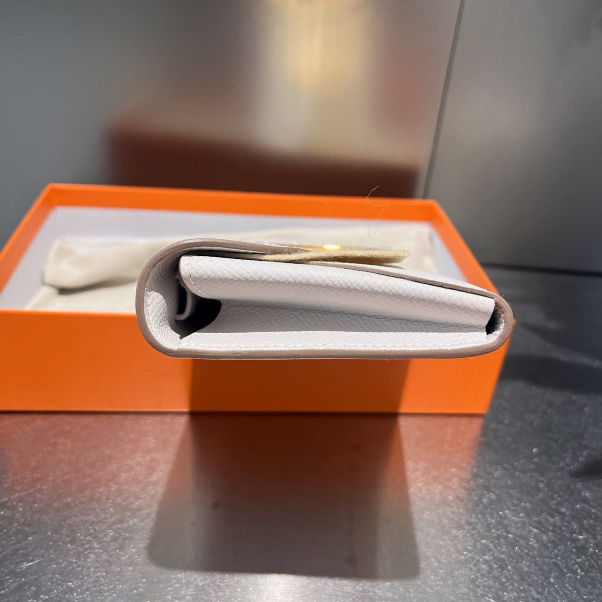 Hermes - Gourmette To Go - Leather - Grey