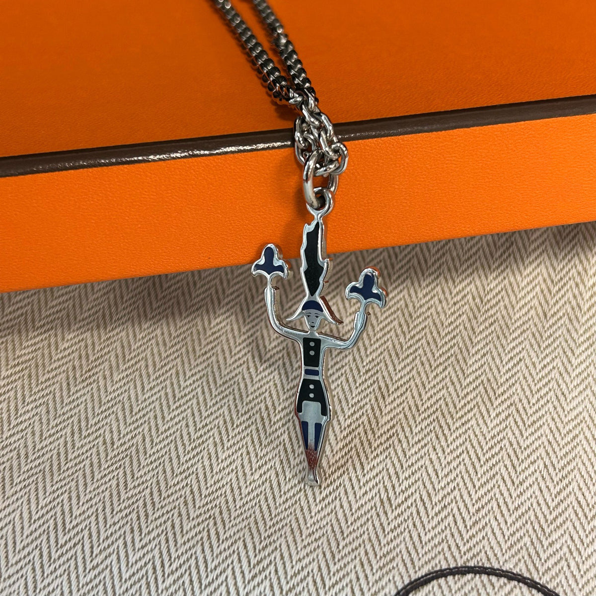 Hermes - Grande Parade Artificier - Silver-plated metal with enamel accents - Silver