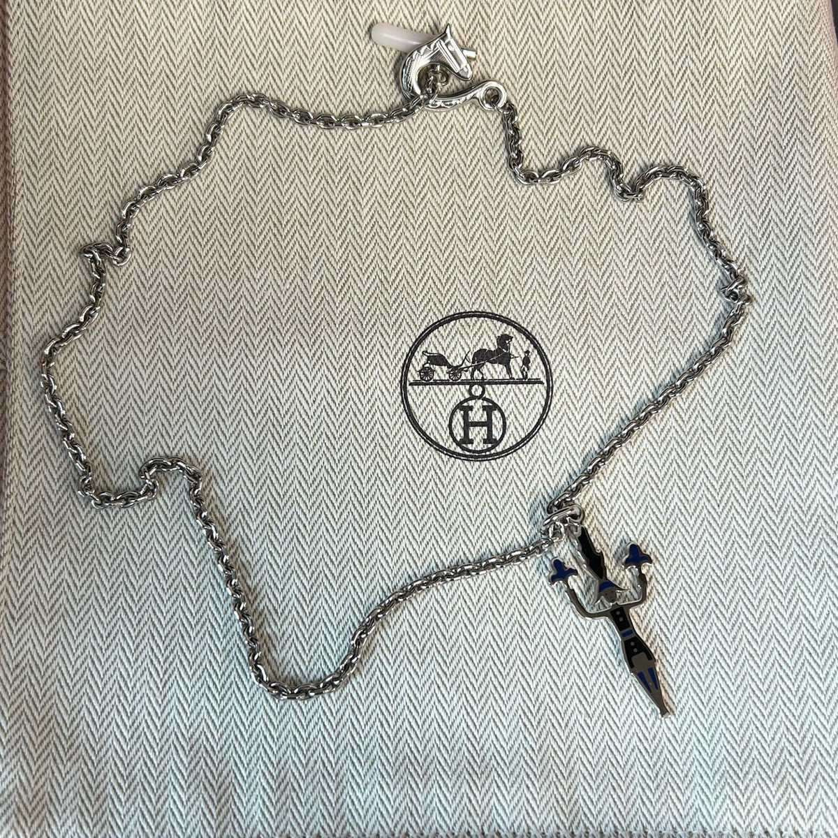 Hermes - Grande Parade Artificier - Silver-plated metal with enamel accents - Silver