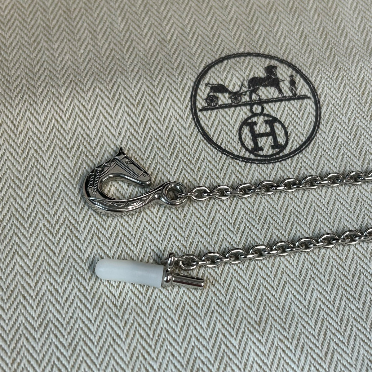 Hermes - Grande Parade Artificier - Silver-plated metal with enamel accents - Silver
