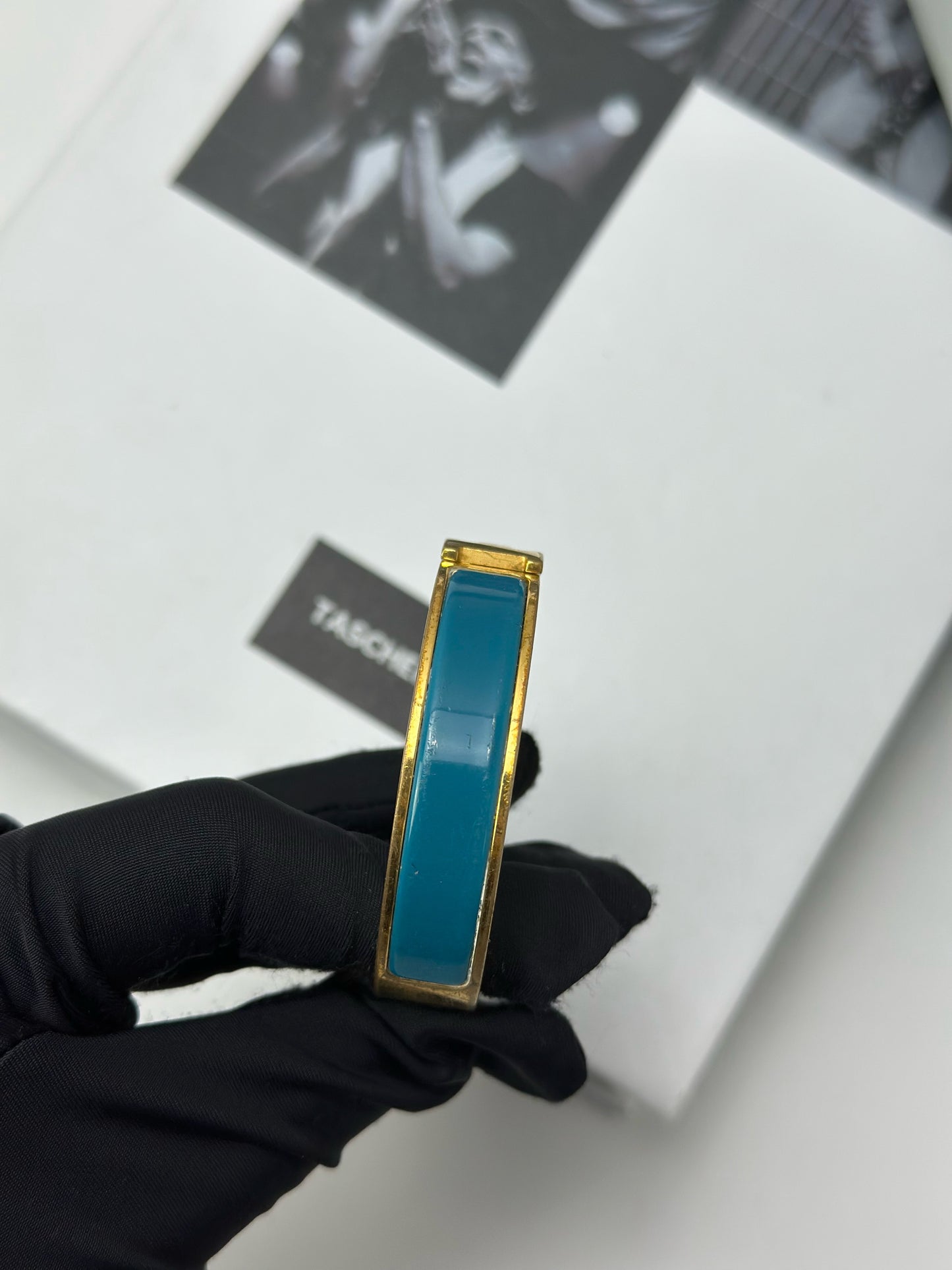 Hermès - H bracelet - Metal - Blue