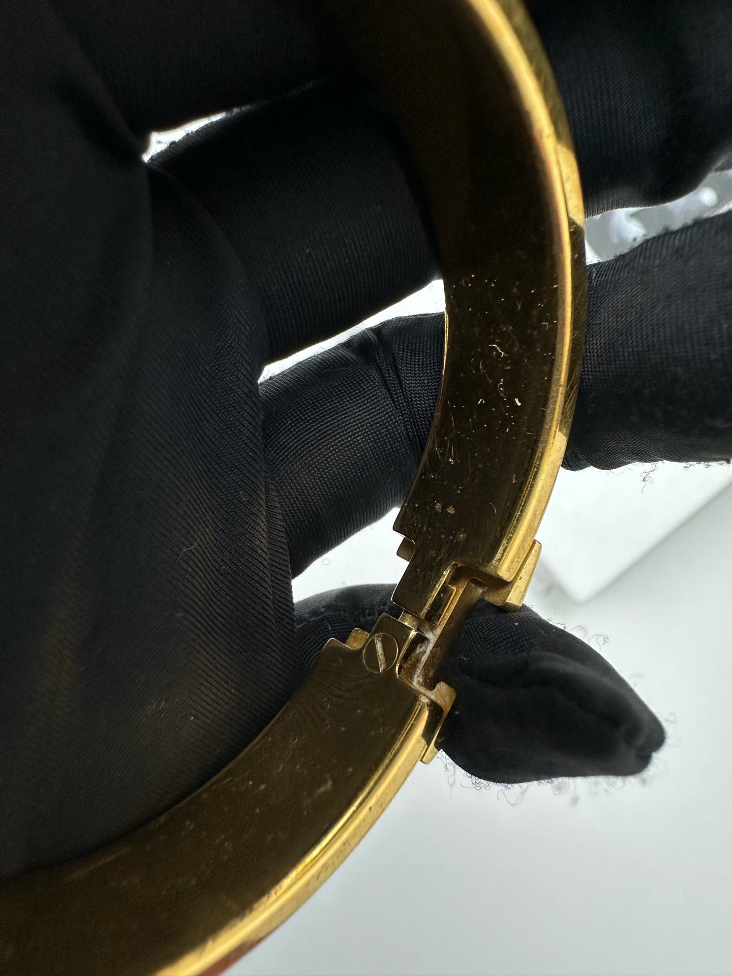 Hermès - H bracelet - Metal - Blue