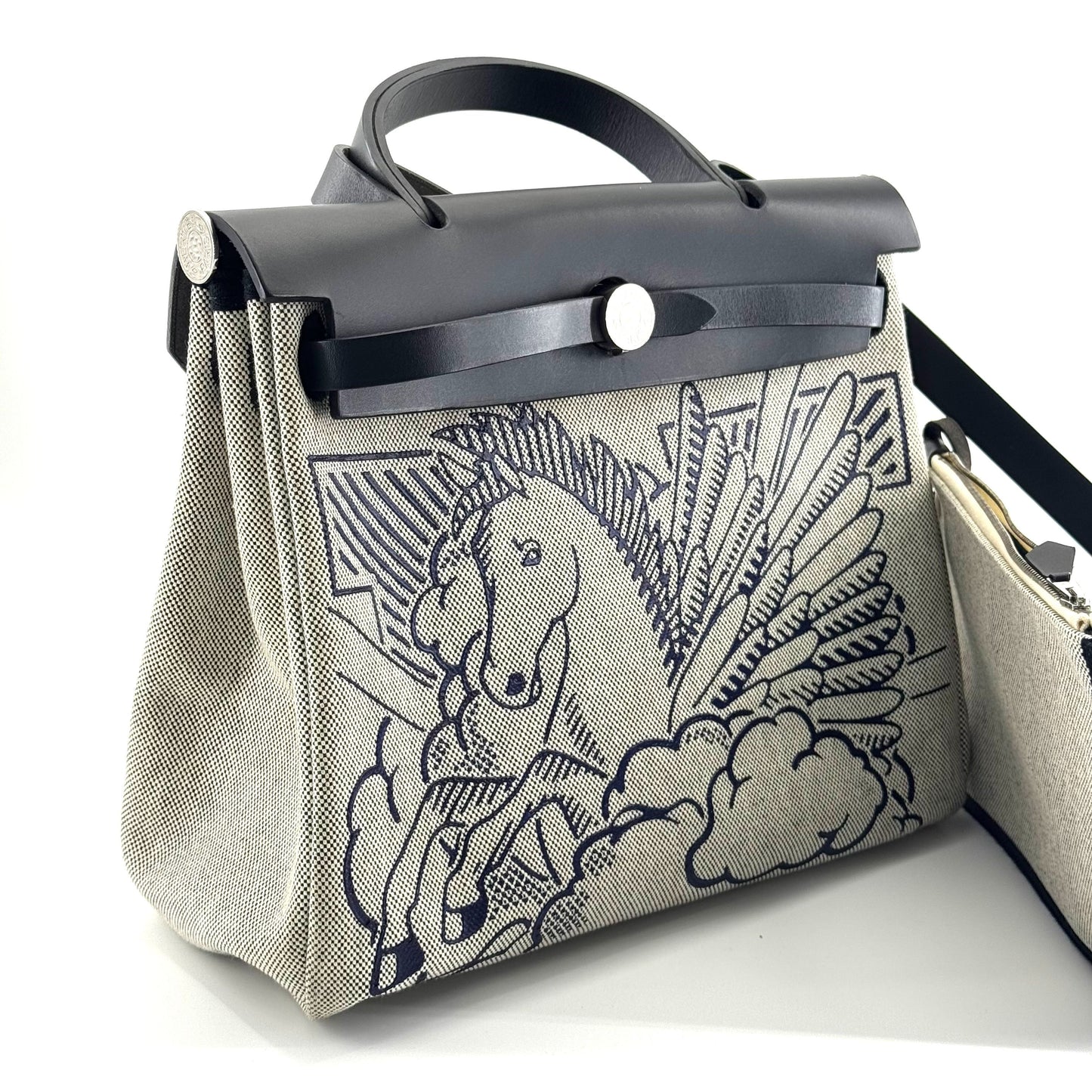 Hermes Herbag 31 Canvas Multicolour - view 2