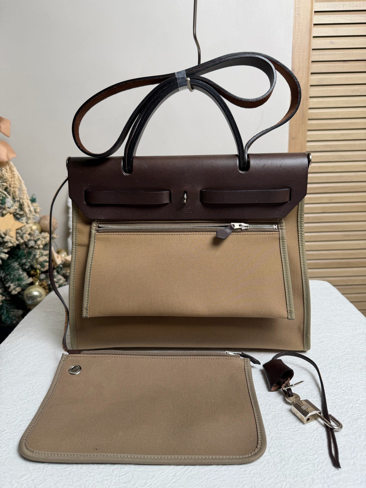 Hermes - Herbag 31 - Canvas - Brown - (medium)