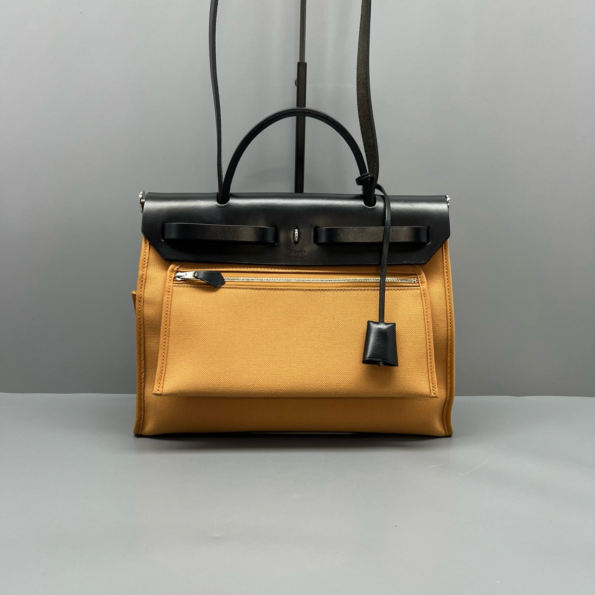 Hermes - Herbag 31 - Cloth - Beige - (medium)