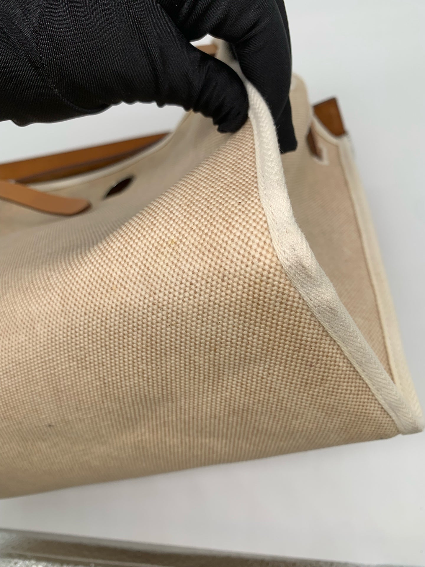 Hermès - Herbag 31 - Cloth - Beige - (medium)