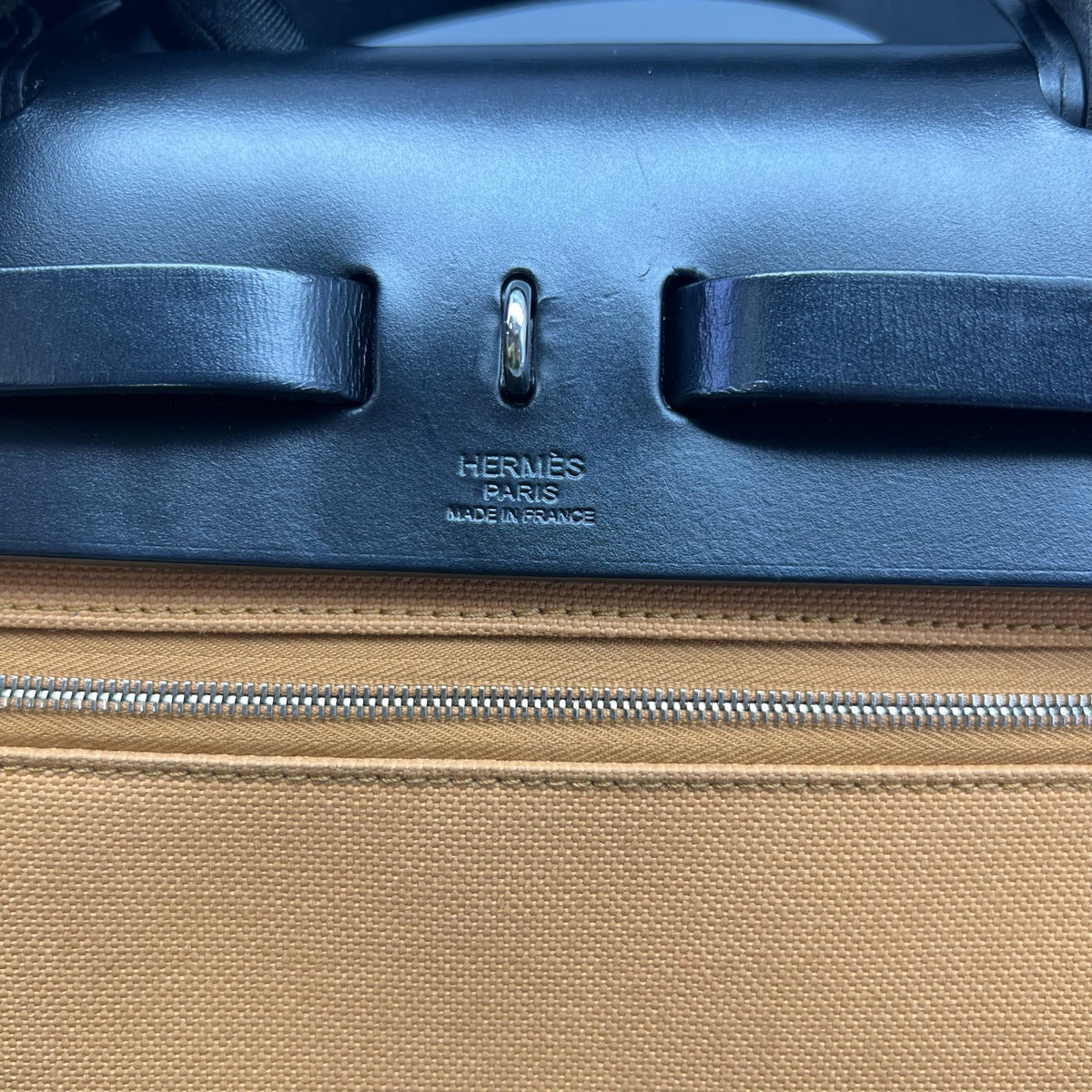 Hermes - Herbag 31 - Cloth - Beige - (medium)