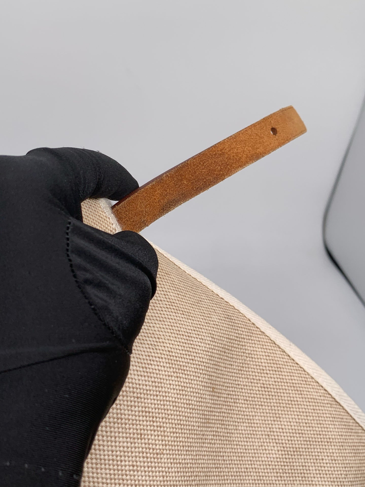 Hermès - Herbag 31 - Cloth - Beige - (medium)