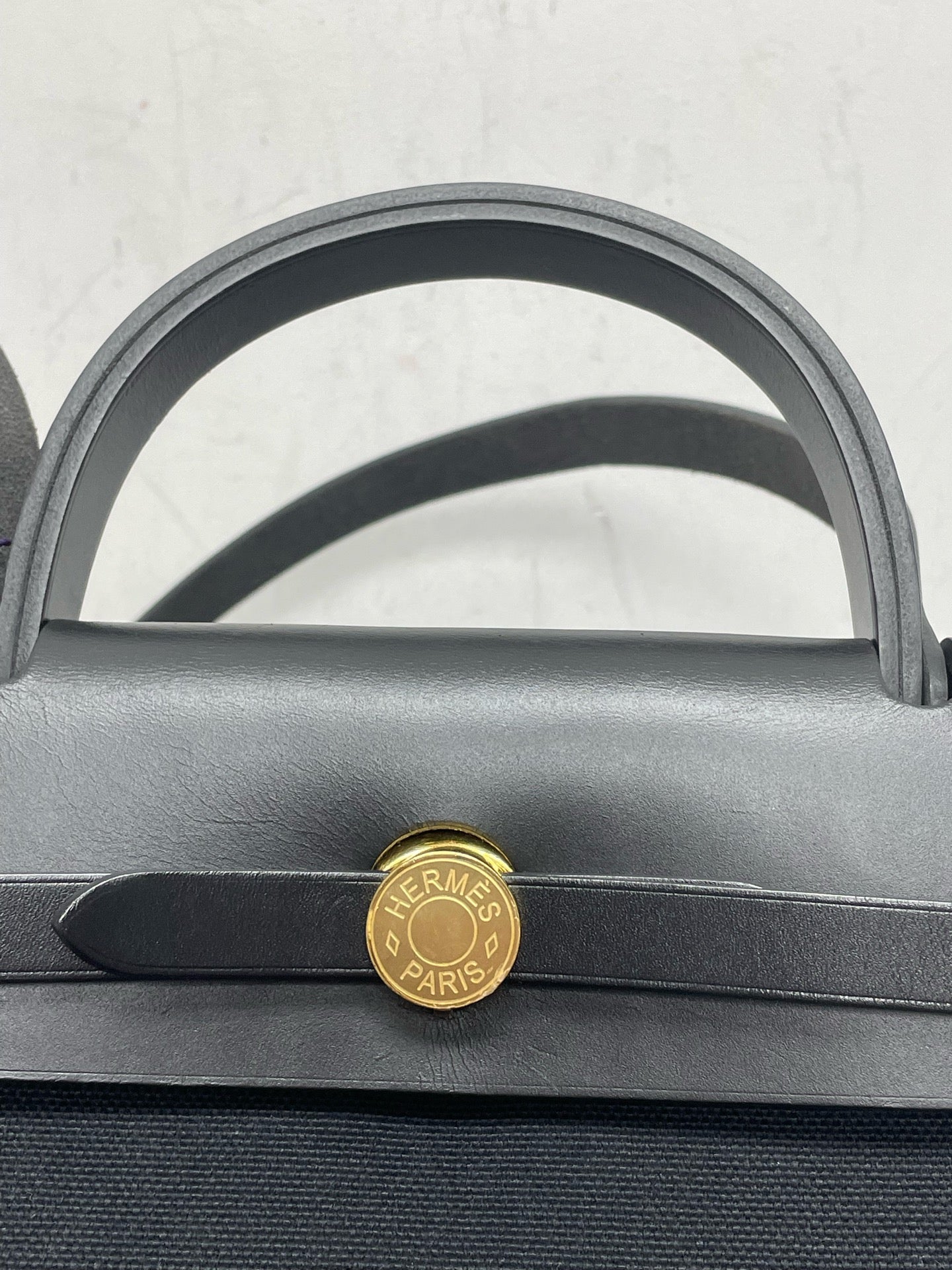 Hermès - Herbag 31 - Cloth - Black - (medium)