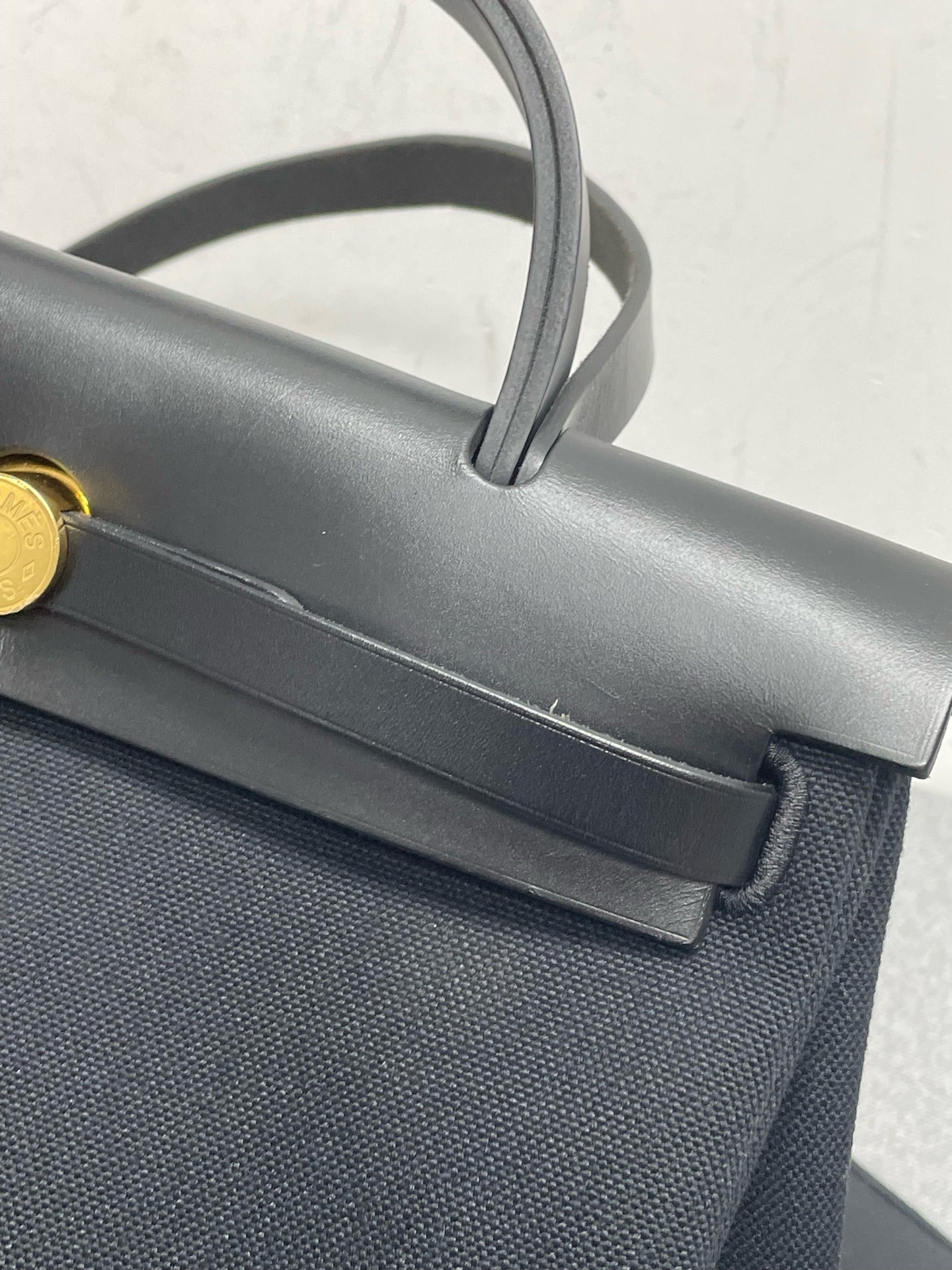 Hermès - Herbag 31 - Cloth - Black - (medium)