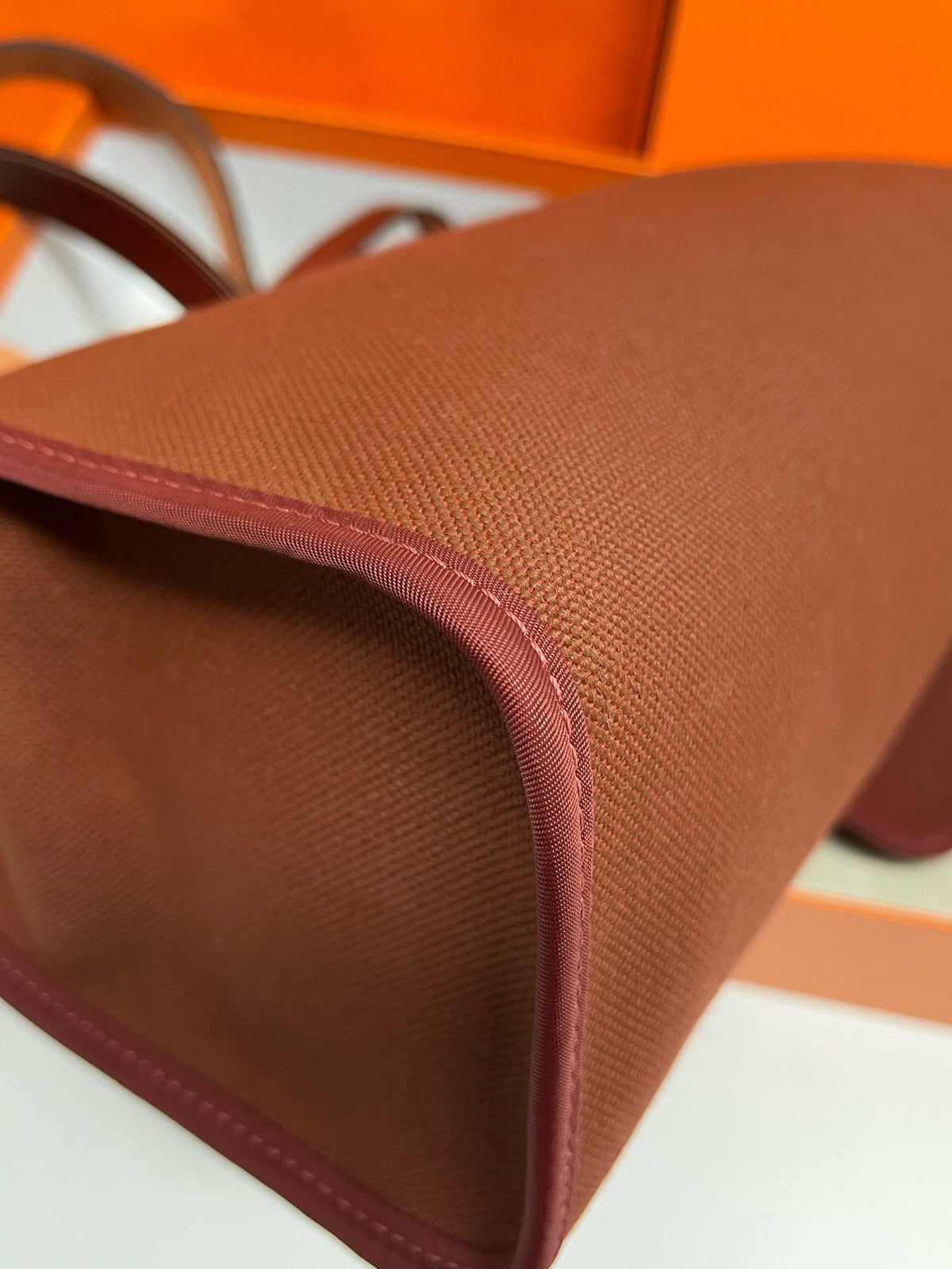 Hermes - Herbag 31 - Cloth - Brown - (medium)