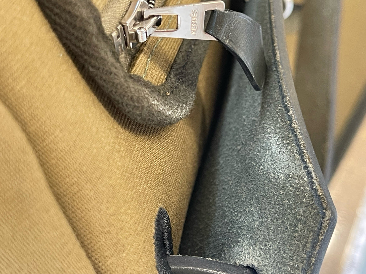 Hermes - Herbag 31 - Cloth - Green - (medium)