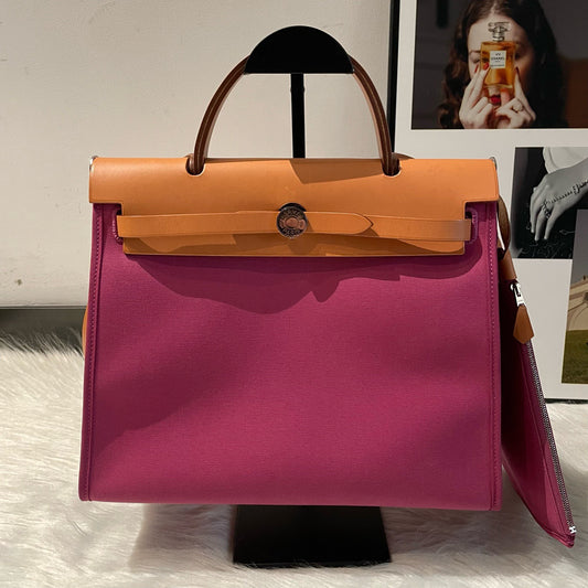 Hermes - Herbag 31 - Cloth - Multicolour - (medium)