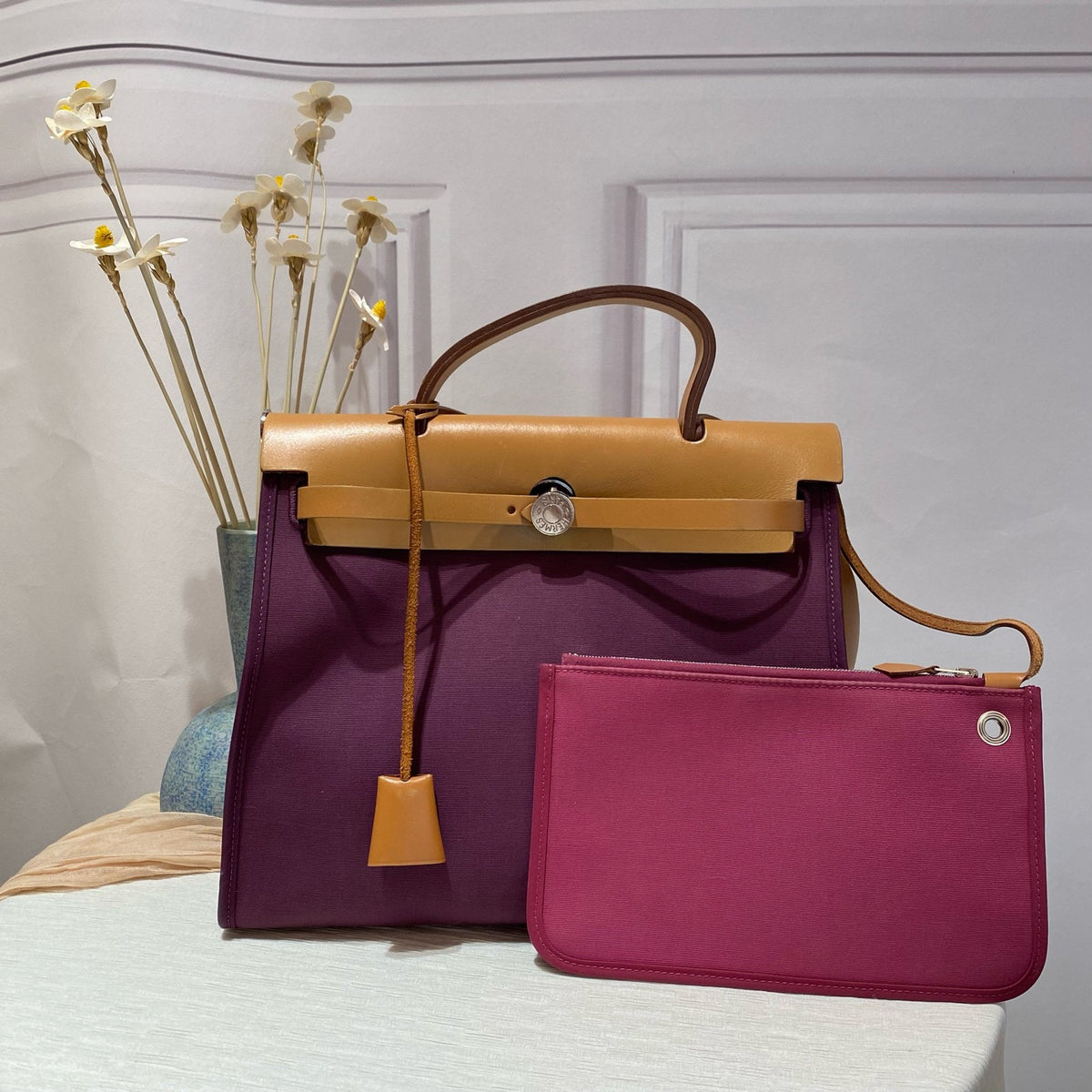 Hermes - Herbag 31 - Cloth - Multicolour - (medium)