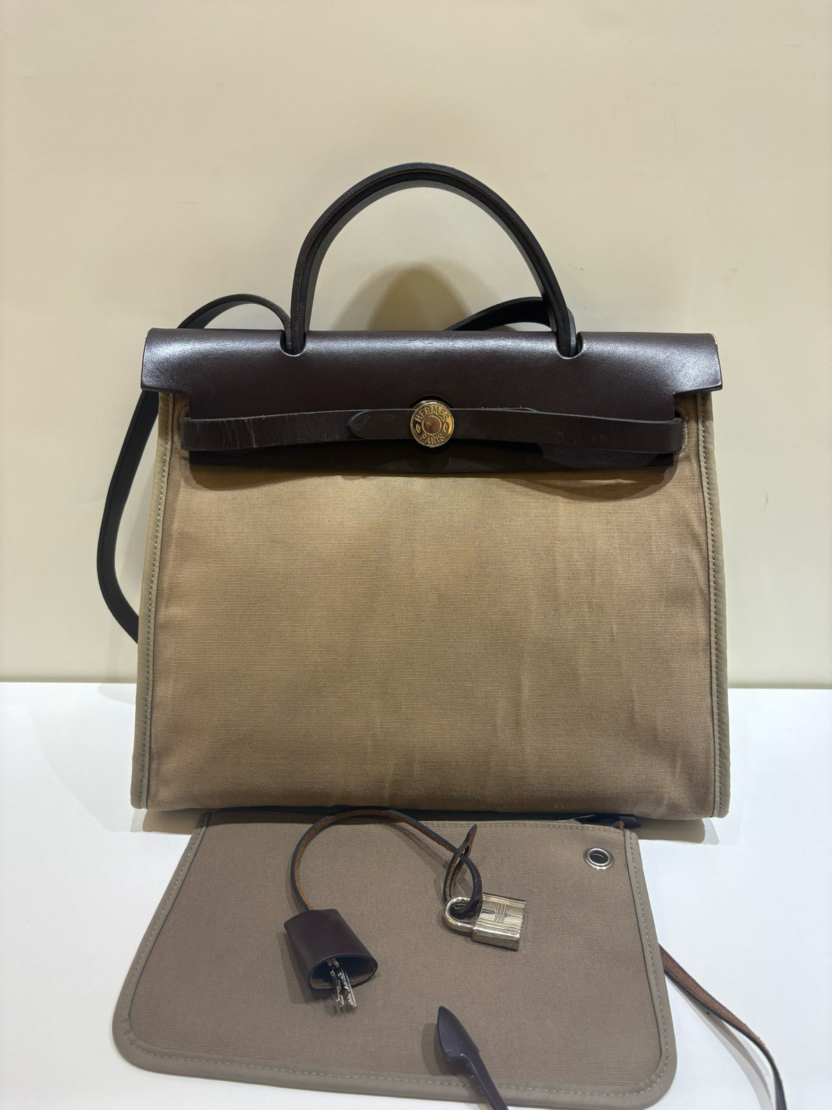 Hermes - Herbag 31 - Cloth - Multicolour - (medium)