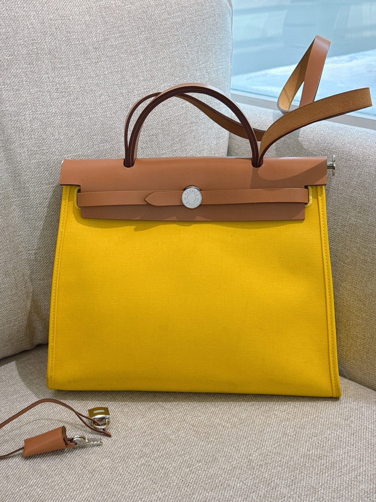 Hermes - Herbag 31 - Cloth - Multicolour - (Medium)