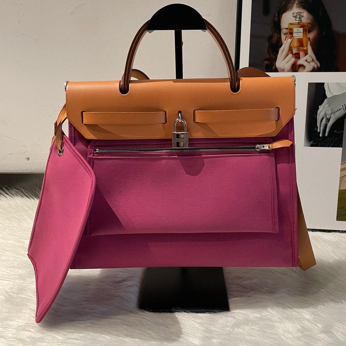 Hermes - Herbag 31 - Cloth - Multicolour - (medium)