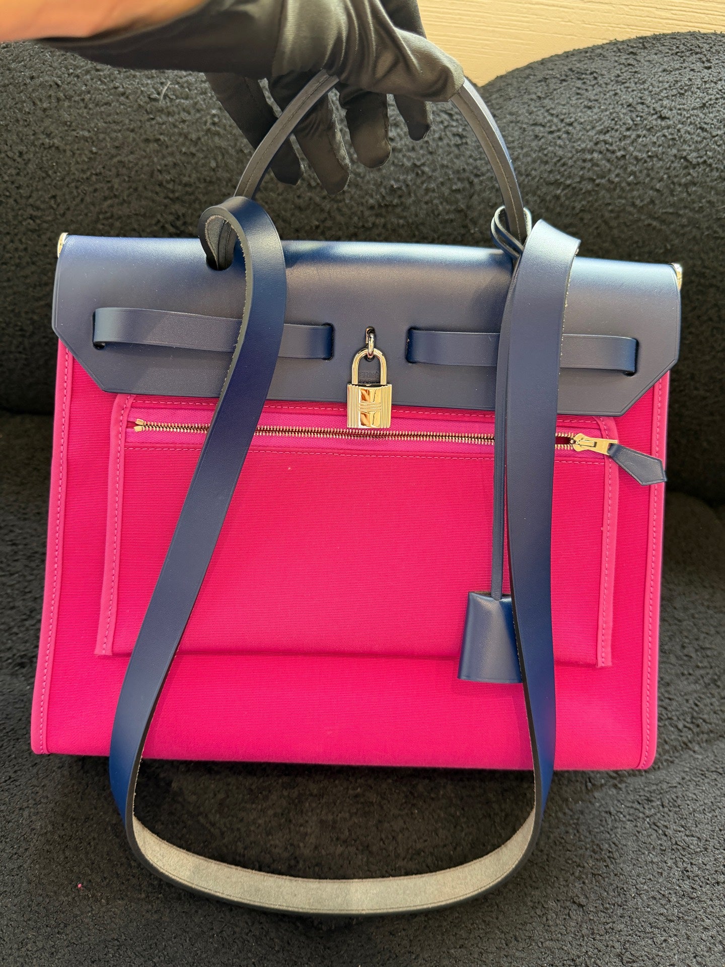 Hermès - Herbag 31 - Cloth - Multicolour - (medium)