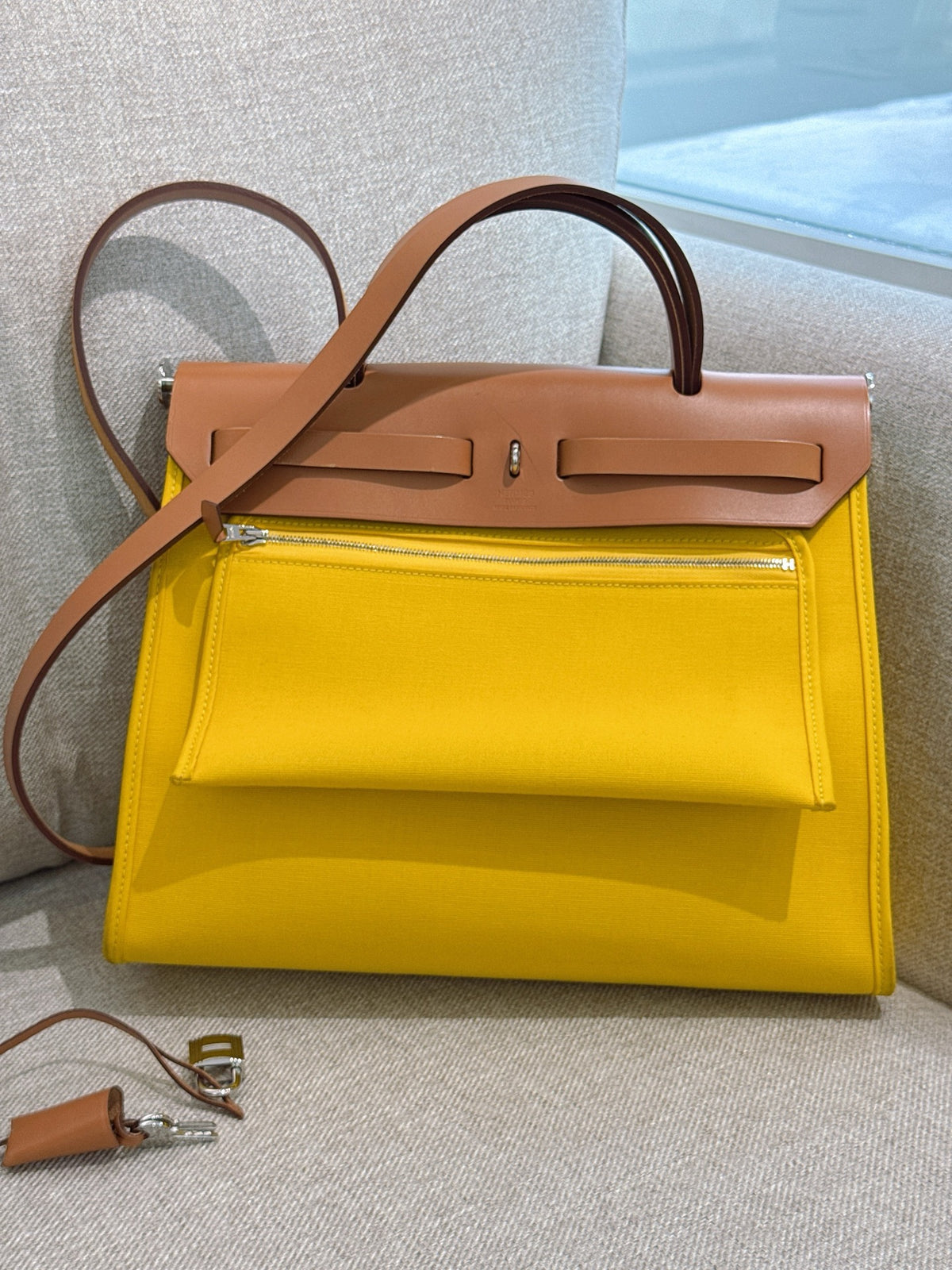 Hermes - Herbag 31 - Cloth - Multicolour - (Medium)