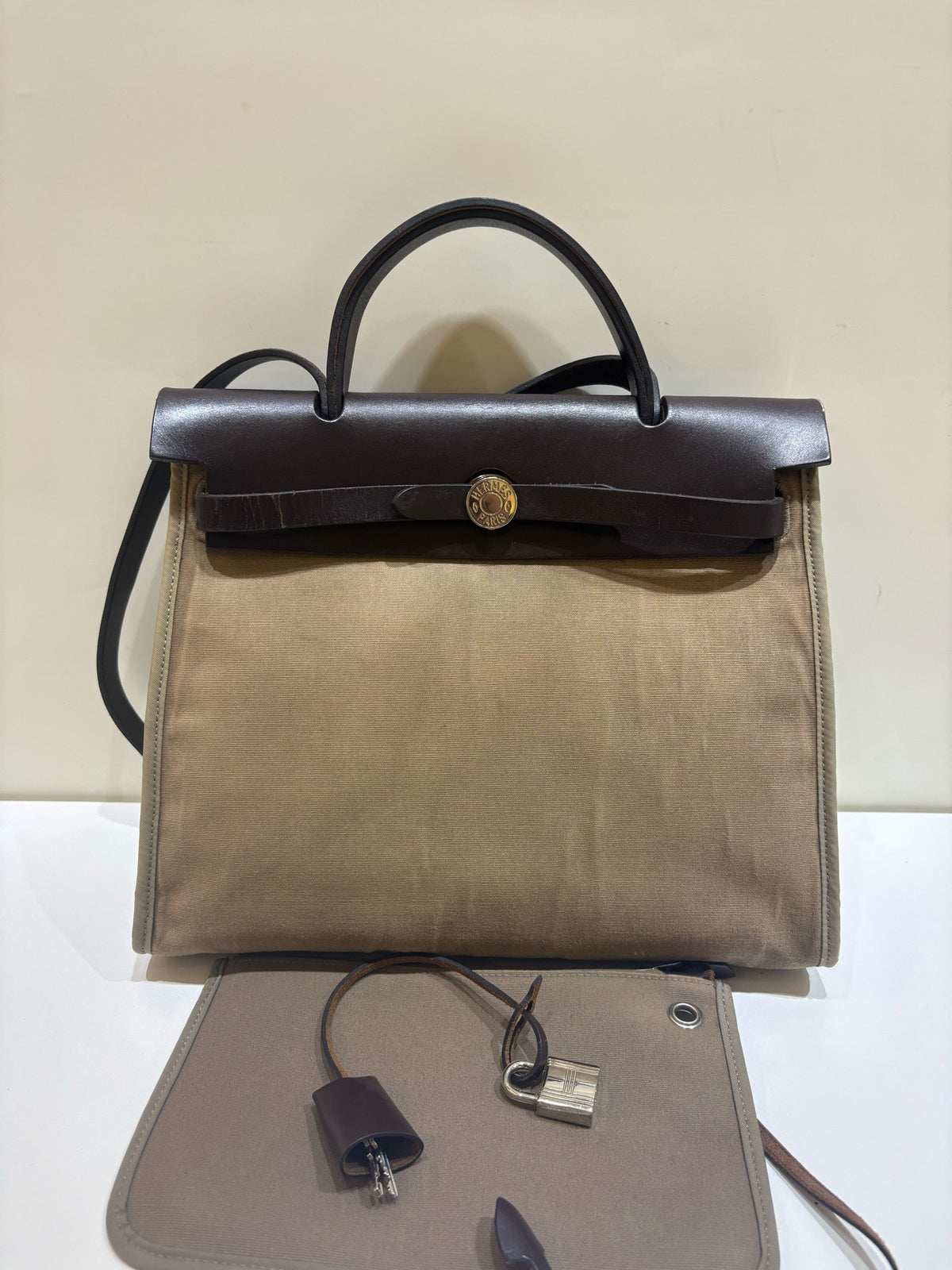 Hermes - Herbag 31 - Cloth - Multicolour - (medium)