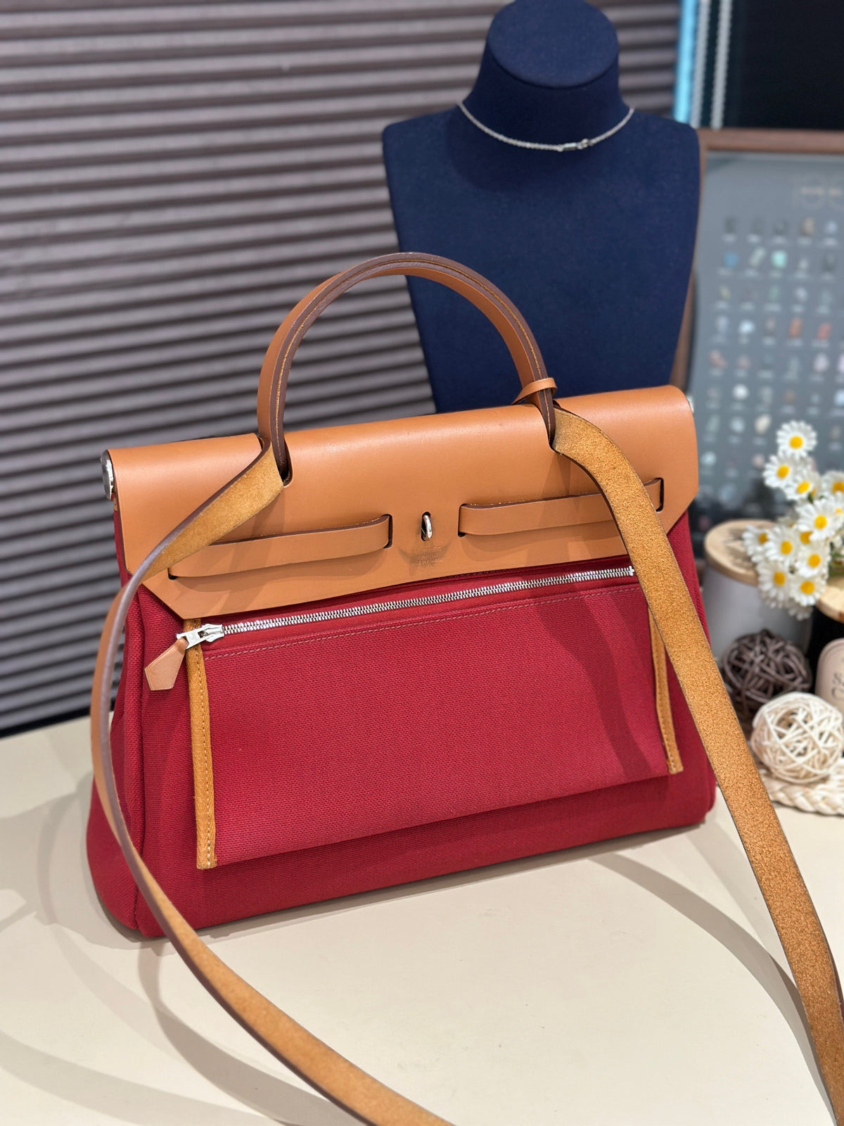 Hermes - Herbag 31 - Cloth - Multicolour - (medium)