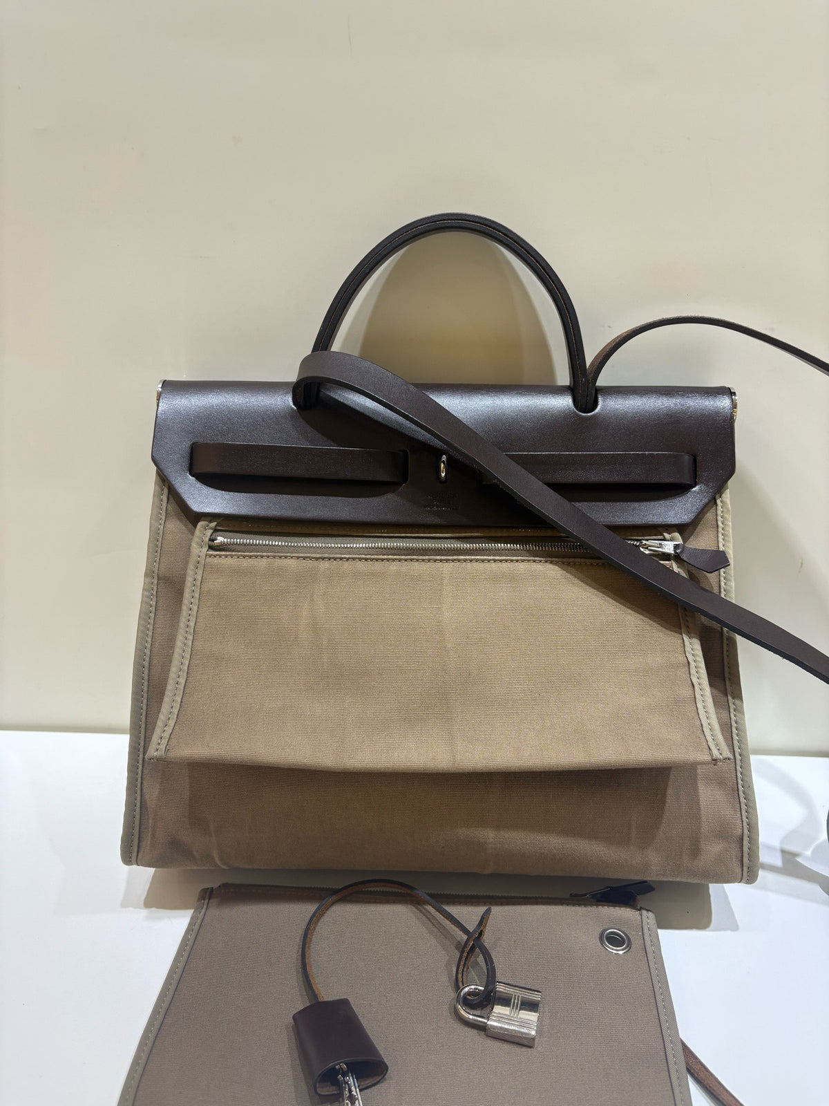 Hermes - Herbag 31 - Cloth - Multicolour - (medium)