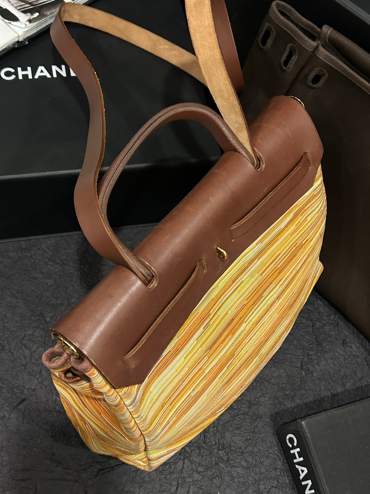 Hermes - Herbag 31 - Cloth - Multicolour - (medium)