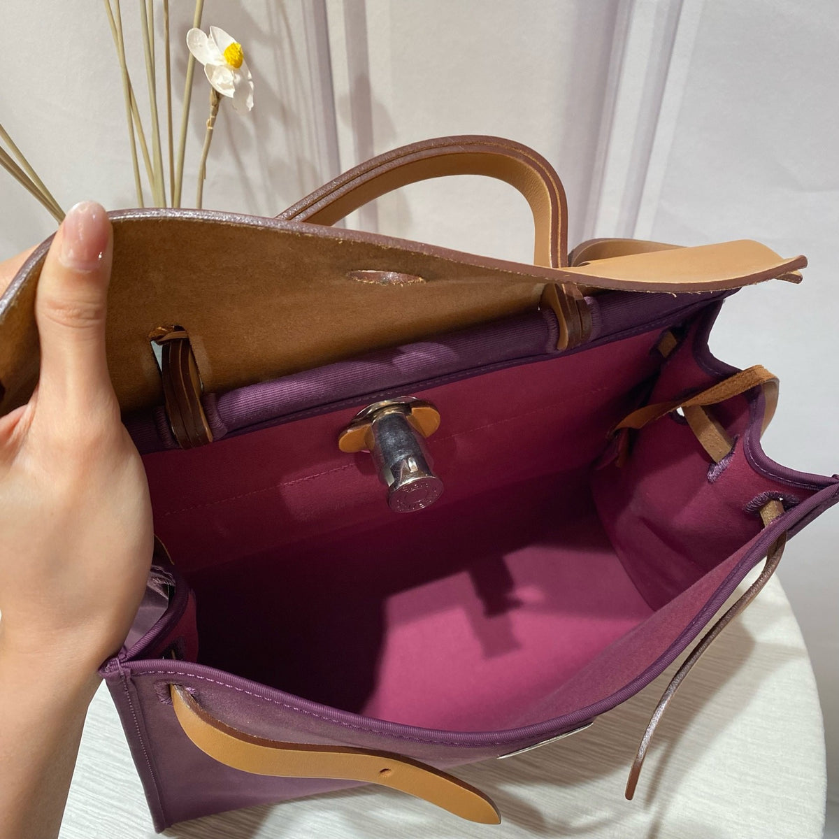 Hermes - Herbag 31 - Cloth - Multicolour - (medium)