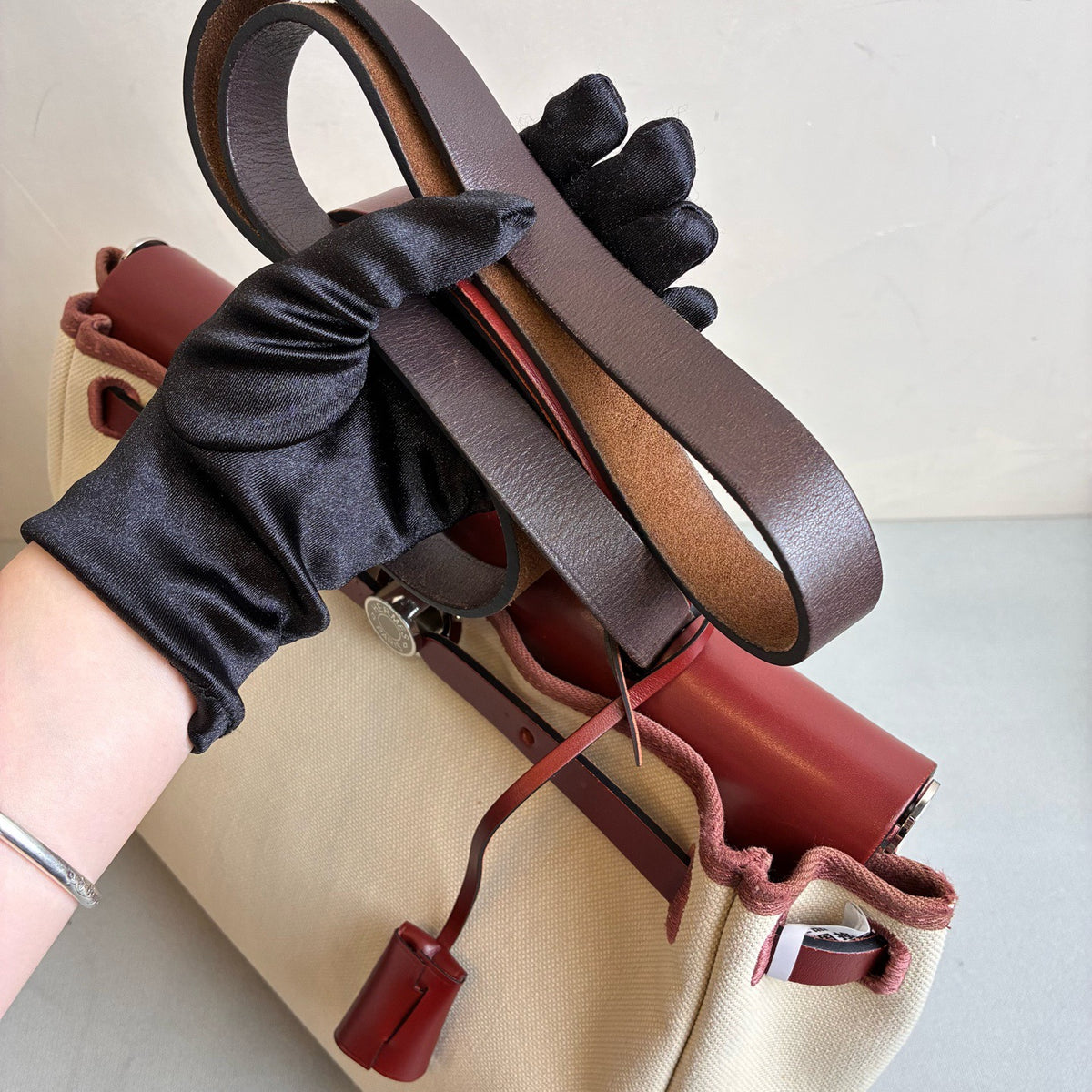 Hermes - Herbag 31 - Cloth - Multicolour - (Medium)