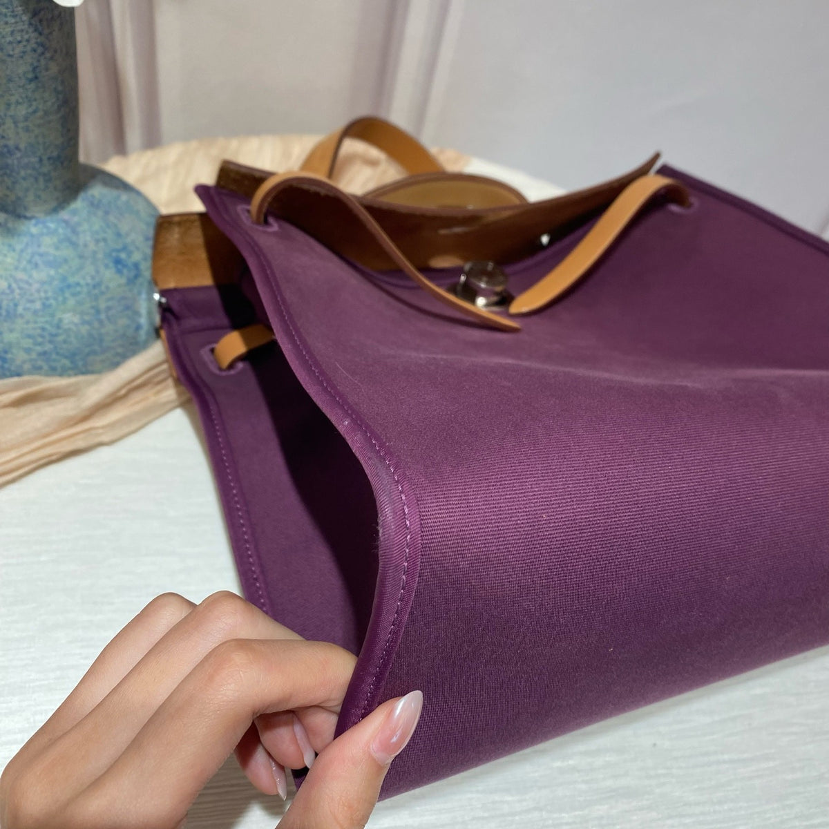 Hermes - Herbag 31 - Cloth - Multicolour - (medium)