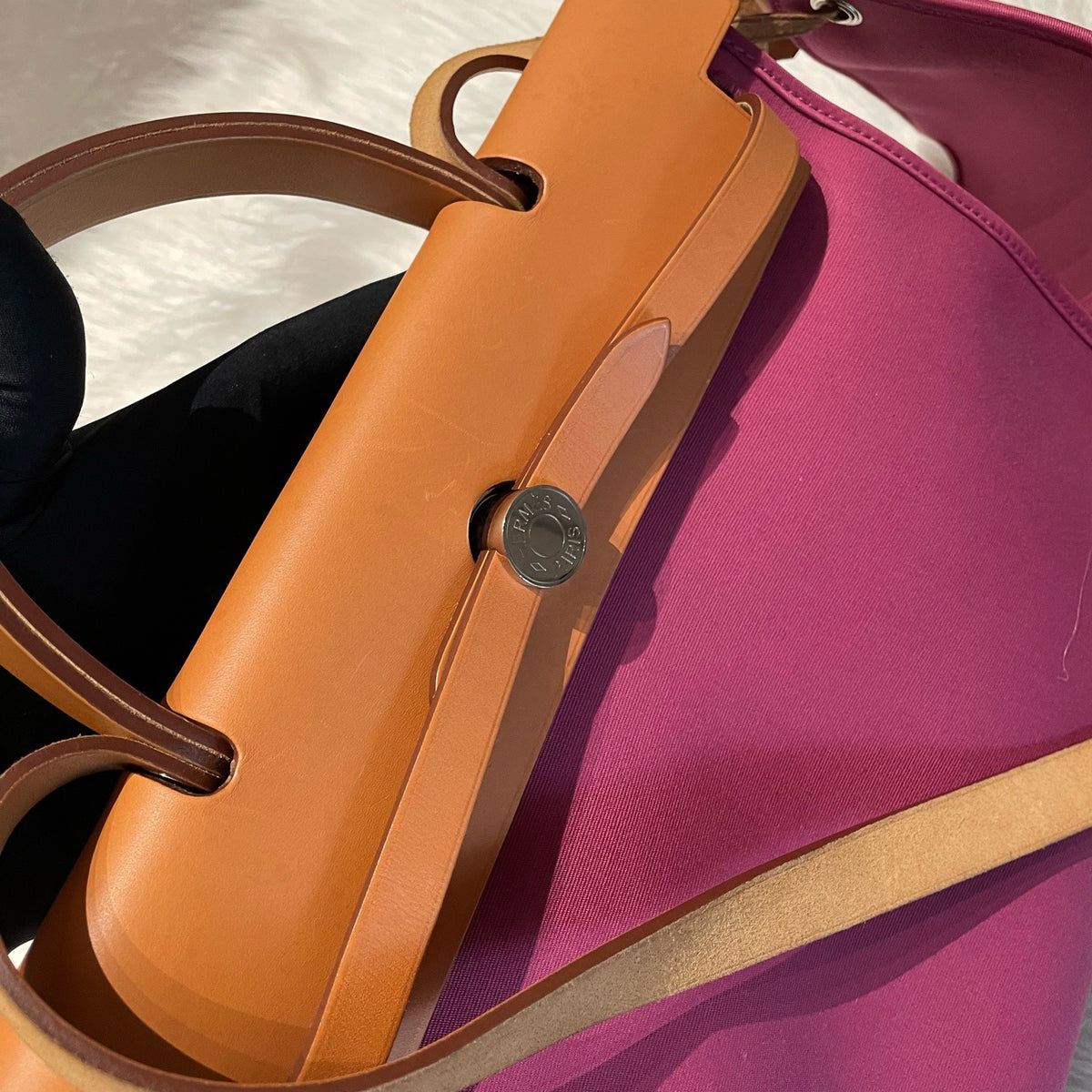 Hermes - Herbag 31 - Cloth - Multicolour - (medium)