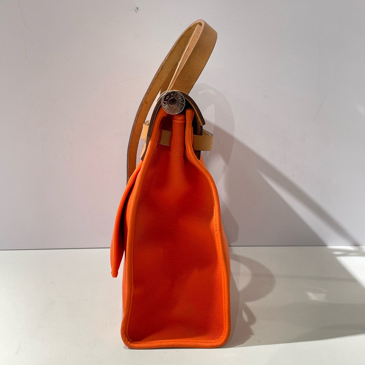 Hermes - Herbag 31 - Cloth - Orange - (medium)