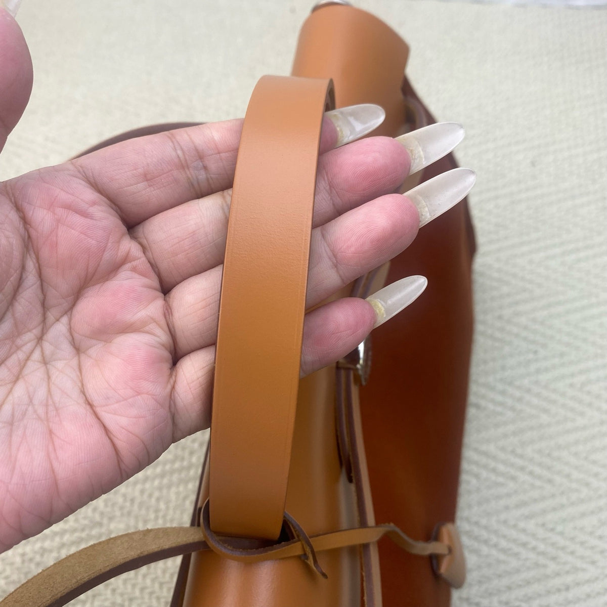 Hermes - Herbag 31 - Cloth - Orange - (medium)