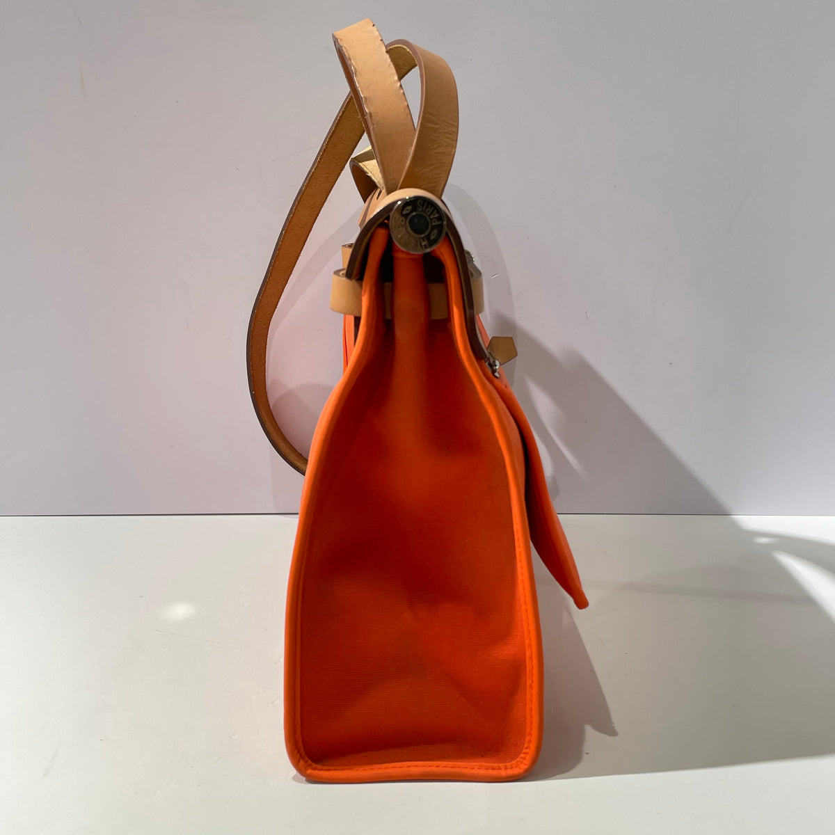 Hermes - Herbag 31 - Cloth - Orange - (medium)