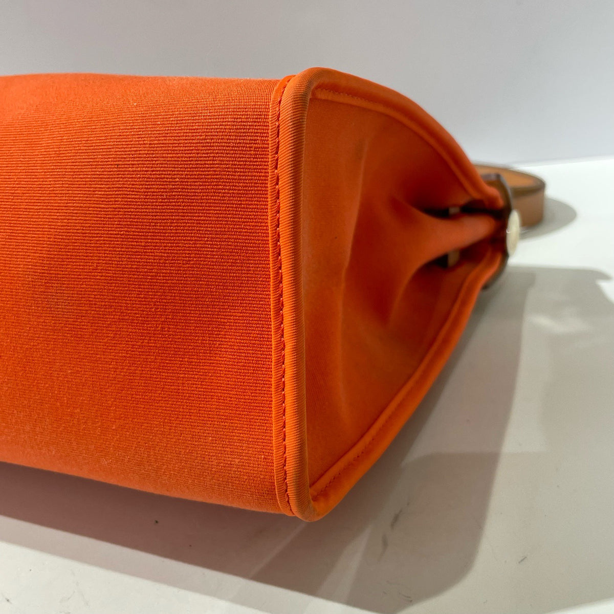 Hermes - Herbag 31 - Cloth - Orange - (medium)