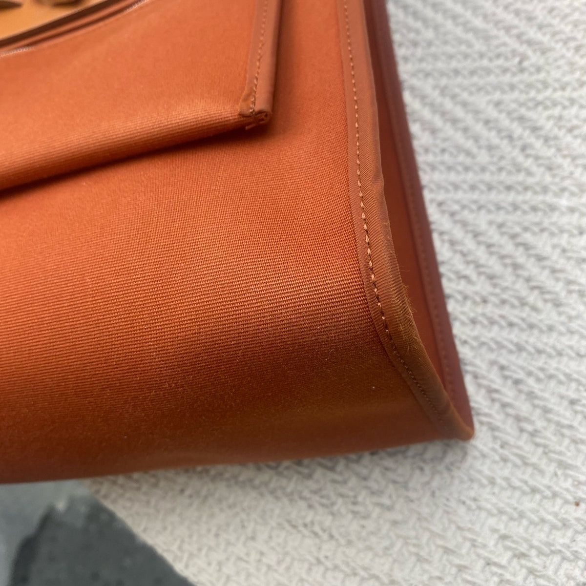 Hermes - Herbag 31 - Cloth - Orange - (medium)