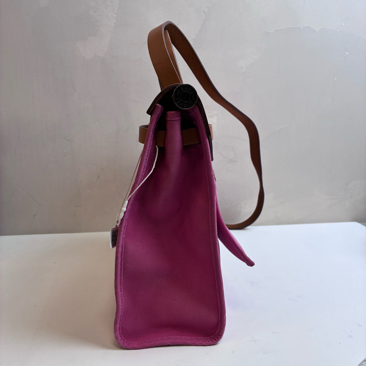 Hermes - Herbag 31 - Cloth - Pink - (medium)