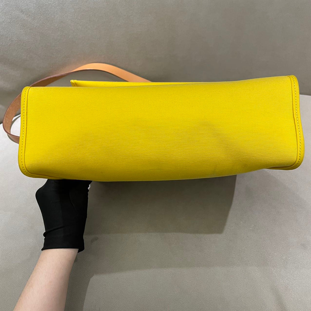 Hermes - Herbag 31 - Cloth - Yellow - (Medium)