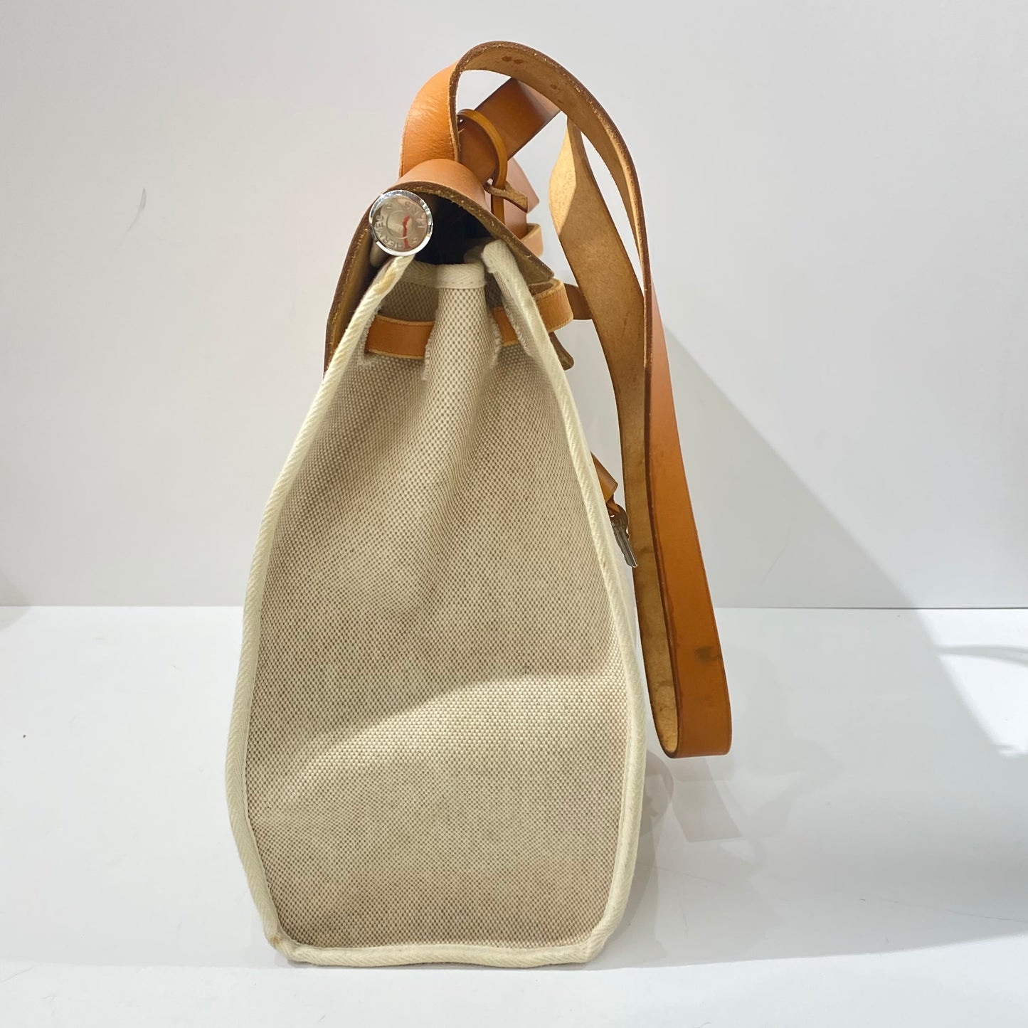 Hermès - Herbag 39 - Canvas and Leather - Multicolour - (Large)