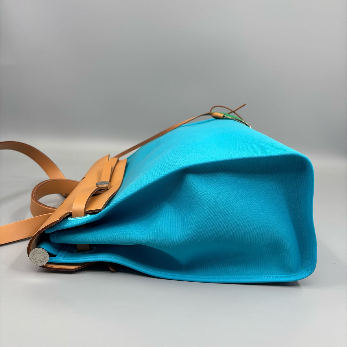 Hermes - Herbag 39 - Cloth - Blue - (large)