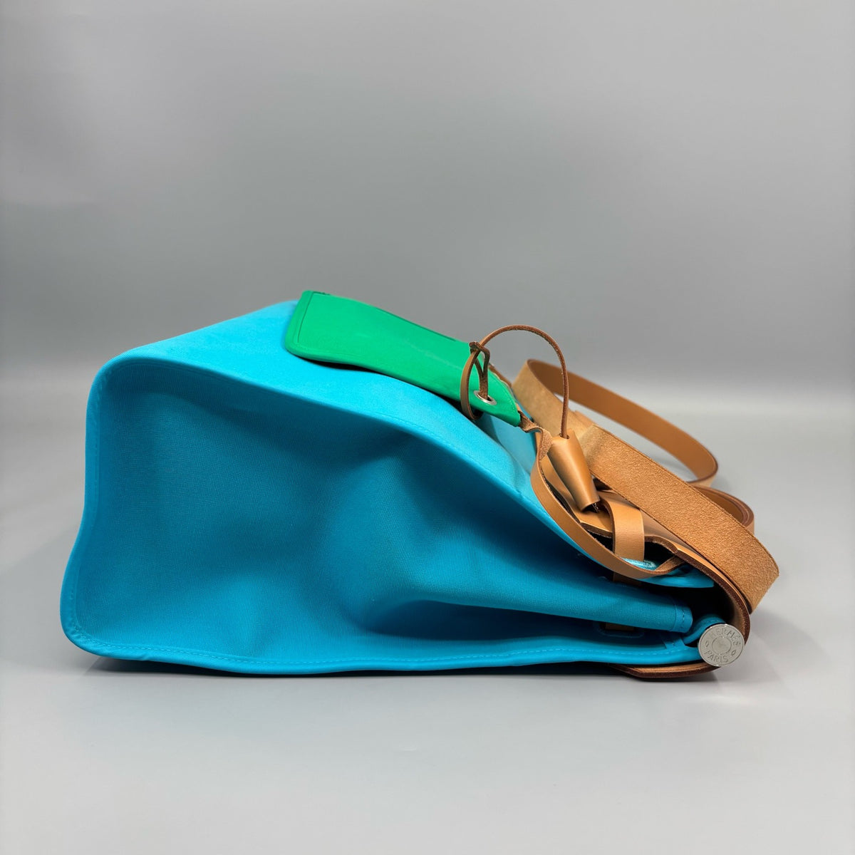 Hermes - Herbag 39 - Cloth - Blue - (large)